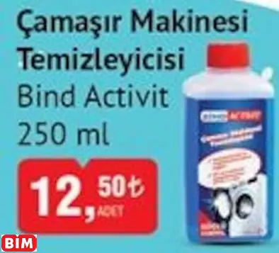 BİND ACTİVİT   ÇAMAŞIR MAKİNESİ TEMİZLEYİCİSİ